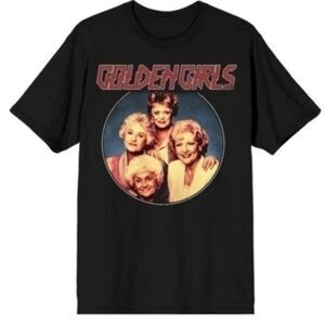 Golden girls nwt extra large black tee